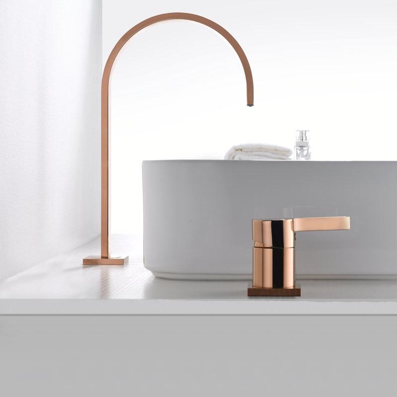 Raffo - Long-Spout Two-Hole Basin Faucet